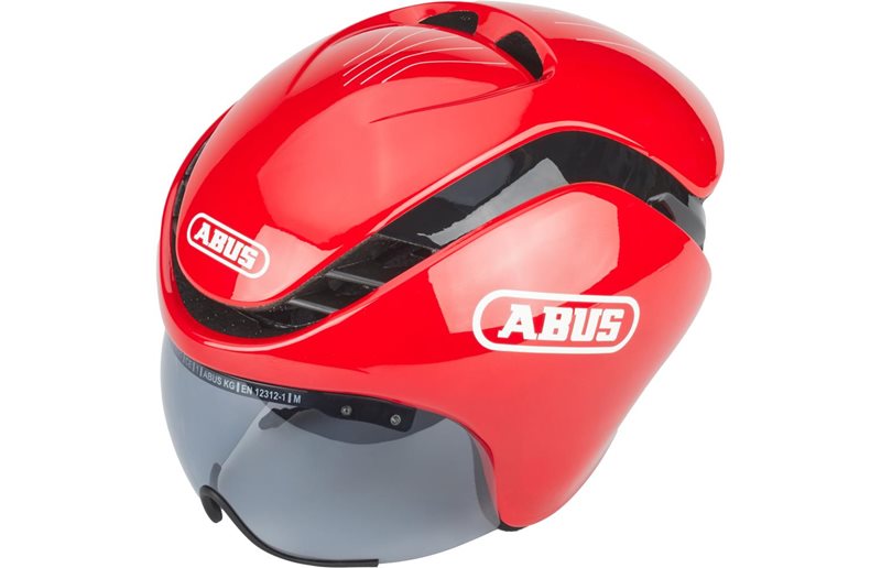 Maantiekypärä ABUS GameChanger Tri Blaze Red