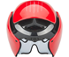 Maantiekypärä ABUS GameChanger Tri Blaze Red