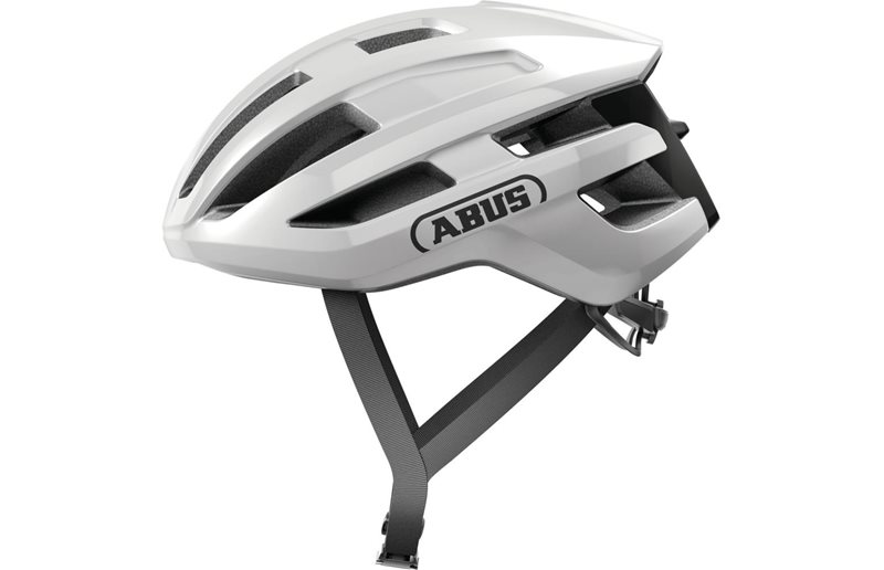 Maantiekypärä ABUS PowerDome Shiny White