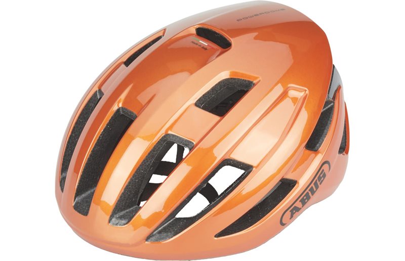 ABUS Pyöräilykypärä PowerDome Goldfish Orange