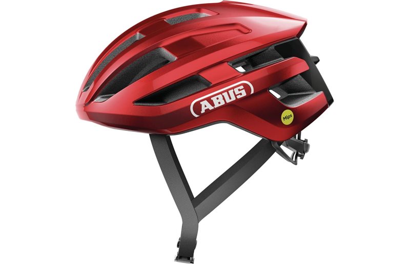 Maantiekypärä ABUS PowerDome Mips Blaze Red