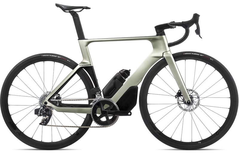 Aero maantiepyörä Orbea Orca Aero M31eLTD PWR Silvergreen Gloss/Black Matt