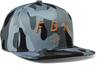 Fox Lippis VZNS Camo Tech Snapback Cap Men Black Camo