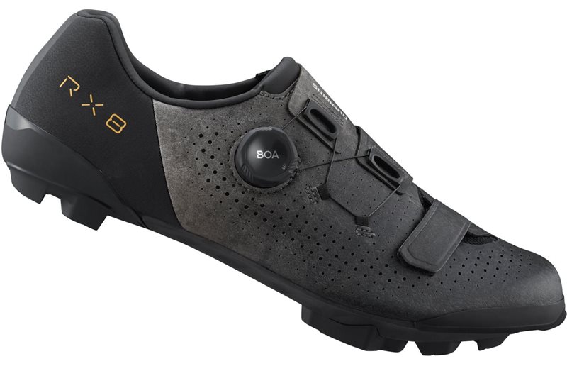 Cykelskor Gravel Shimano RX801 Herr svart
