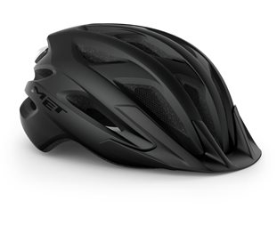 MET Cykelhjelm Crossover Sort Mat