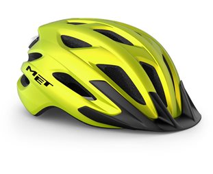 Pyöräilykypärä MET Crossover Lime Yellow