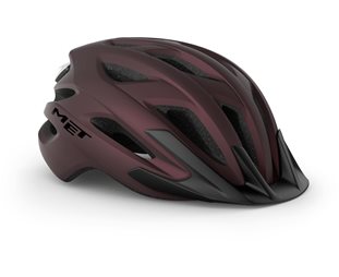 MET Crossover Helmet Burgundy/Matt