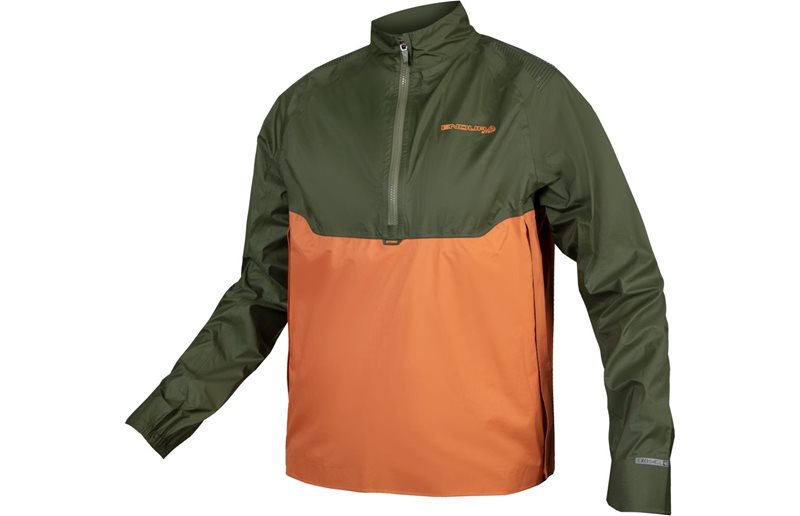 Endura MT500 Lite Pullover Waterproof Jacket Harvest