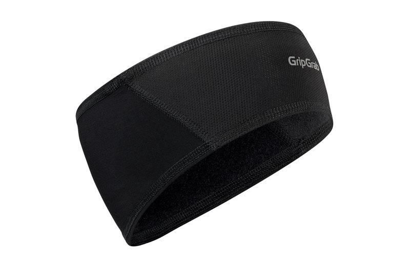GripGrab Thermo Vindtätt Vinterpannband Black