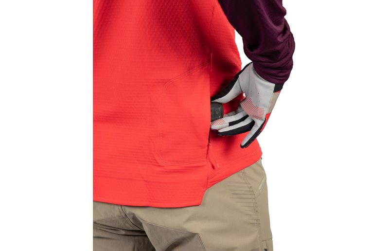 Endura Cykeltröja Singletrack Fleece Aubergine