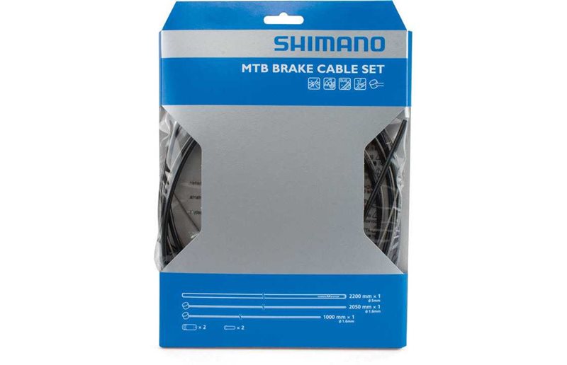 Shimano Bromsvajerset Mountainbike Svart
