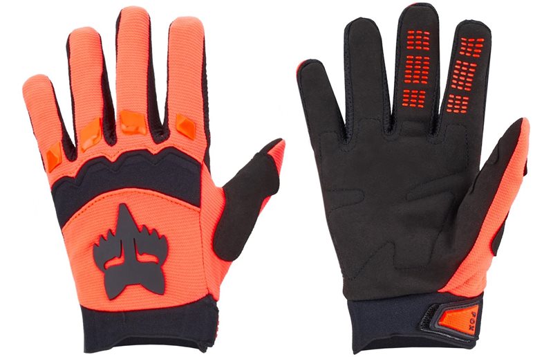 Fox Dirtpaw Gloves Youth Fluo Orange