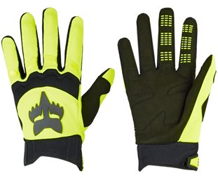 Fox Dirtpaw Gloves Youth Fluorescent Yellow
