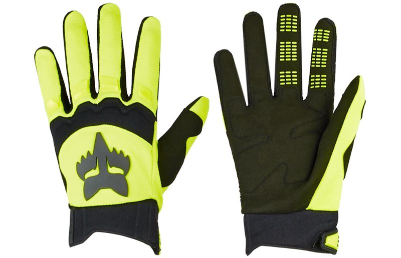 Fox Lasten pyöräilyhanskat Dirtpaw Glove Fluorescent Yellow