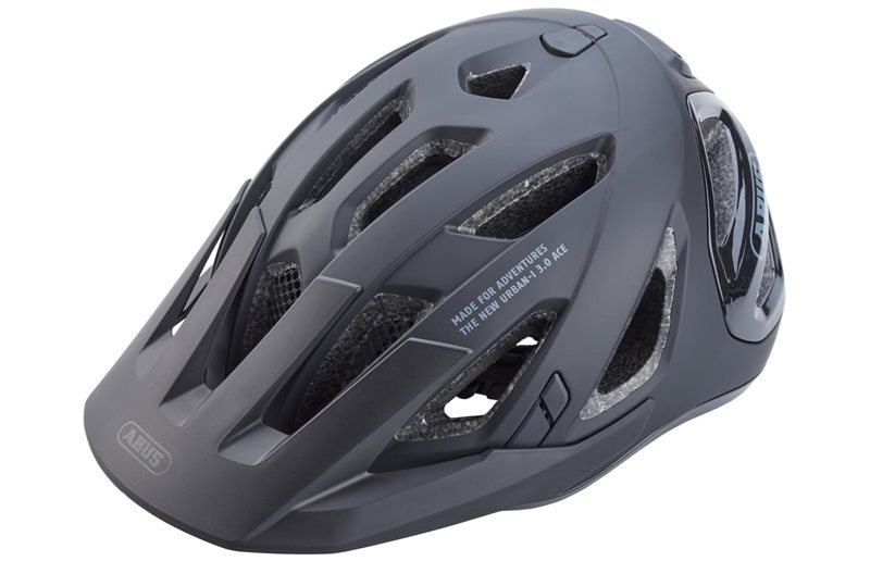 Pyöräilykypärä ABUS Urban-I 3.0 ACE Velvet Black