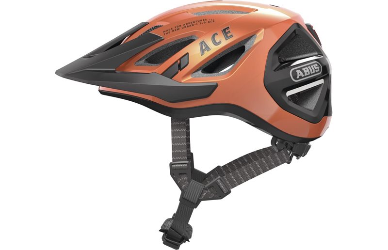 Pyöräilykypärä ABUS Urban-I 3.0 ACE Goldfish Orange