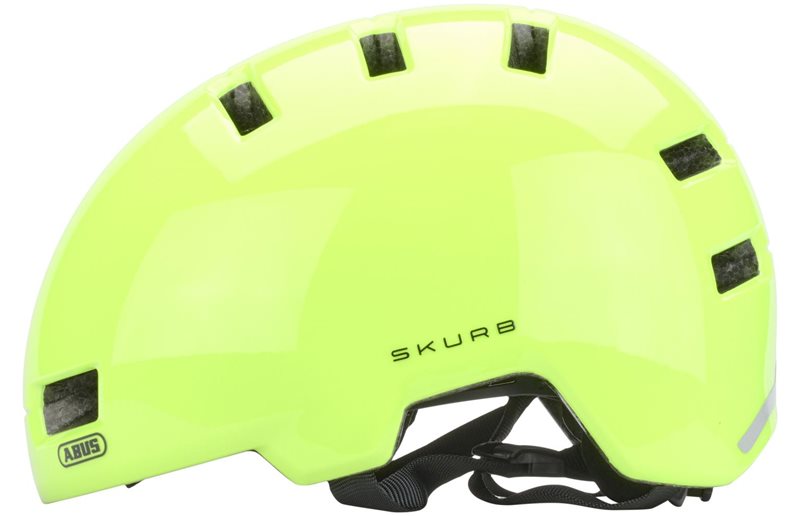 BMX-kypärä ABUS Skurb Signal Yellow