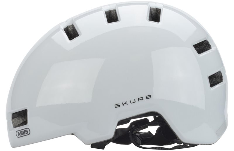 Abus Cykelhjelm Skurb Polar White