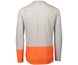 Poc MTB Pure LS Jersey Men Granite Grey/Zink Orange