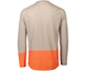 POC MTB Pure LS Jersey Men Light Sandstone Beige/Zink Orange