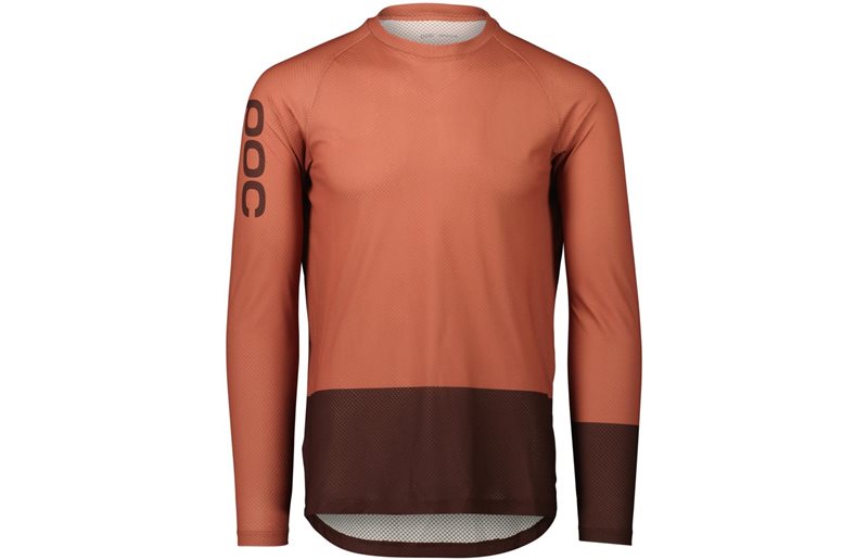 Poc MTB Pure LS Jersey Men Himalayan Salt/Axinite Brown