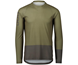 POC MTB Pure LS Jersey Men Epidote Green/Sylvanite Grey