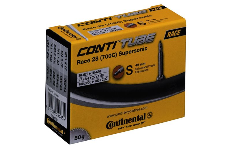 Sykkelslange Continental Race Supersonic 28" Presta 42mm 20/25-622/630