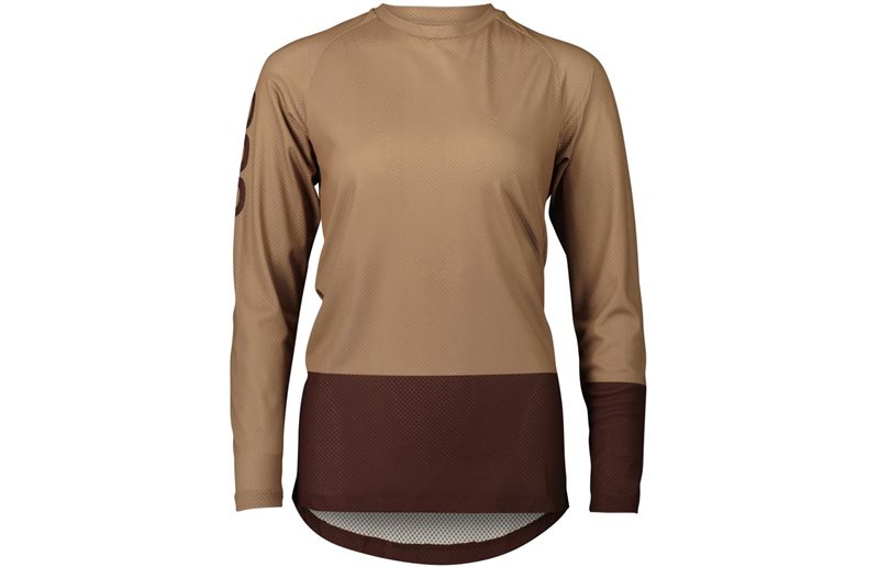 Poc Sykkeltrøye W'S MTB Pure LS Jasper Brown/Axinite Brown