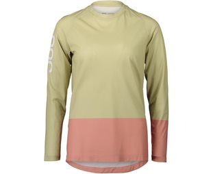 Poc Sykkeltrøye W'S MTB Pure LS Prehnite Green/Rock Salt