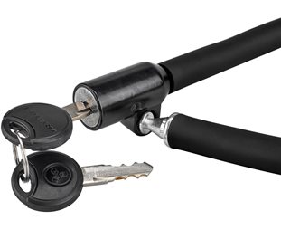 Vaijerilukko Trelock KS 106 Cable Lock Musta
