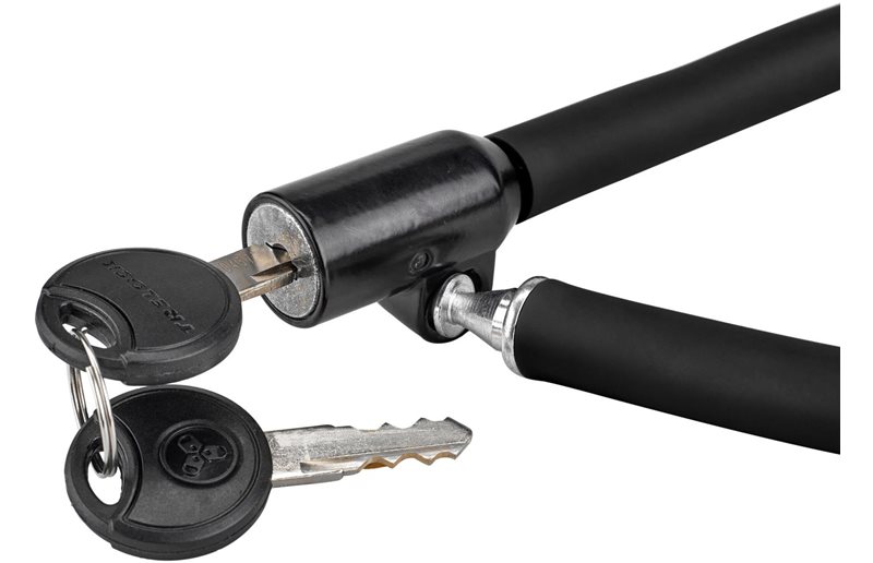 Vaijerilukko Trelock KS 106 Cable Lock Musta