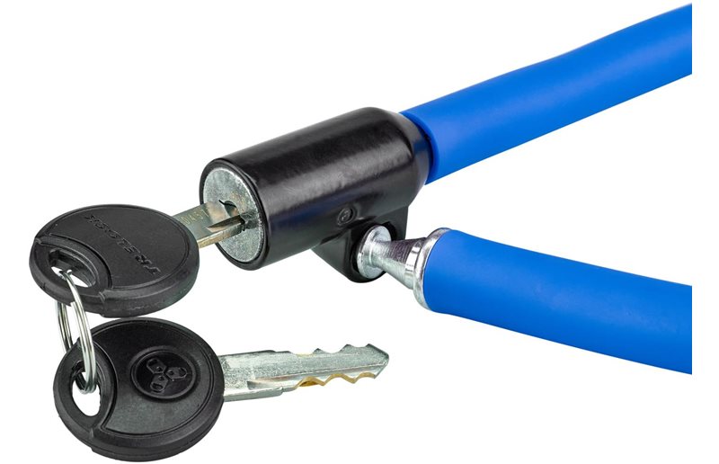 Vaijerilukko Trelock KS 106 Cable Lock Blue