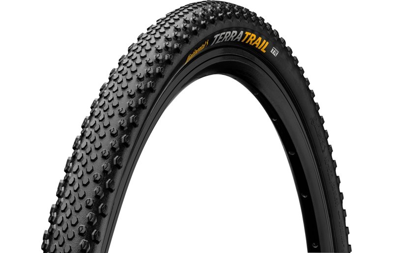 Continental Sykkeldekk Terra Trail ShieldWall PureGrip 28x1,75" Svart