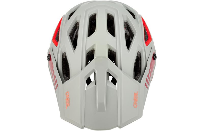 O'Neal Pike 2.0 Helmet Solid Gray/Burgundy/Solid V.23