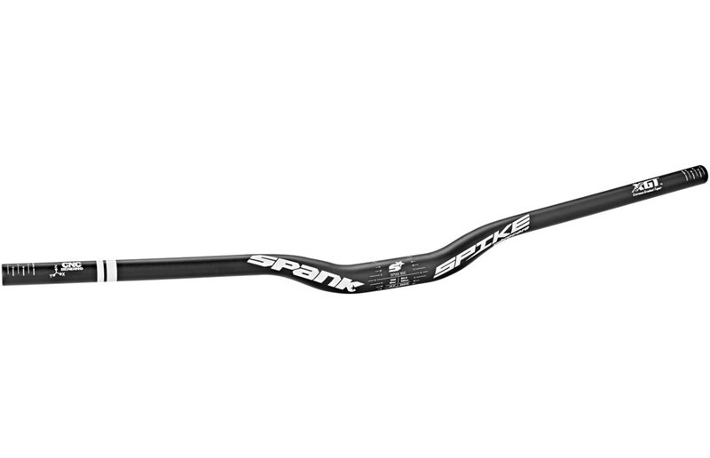Spank Spike 800 Race Handlebar Vibrocore ¥31,8Mm Black/White fra