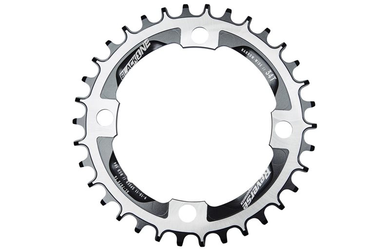 Reverse Eturatas CW Black ONE Chainring Narrow Wide