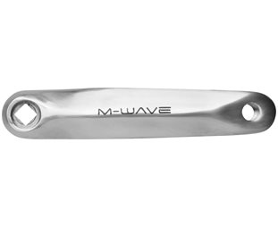 M-Wave Crankset 1-gang 38 teeth aluminium/steel