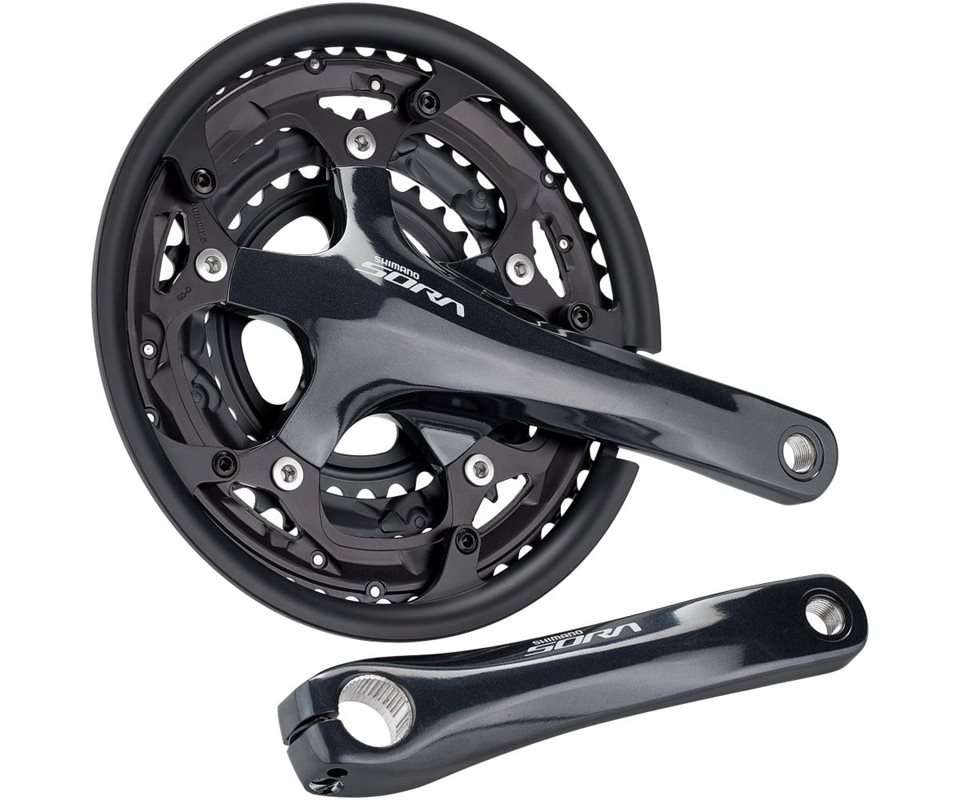 Shimano Sora FC-R3030 Crank Set 3x9x 50-39-30 Teeth with Chain ...