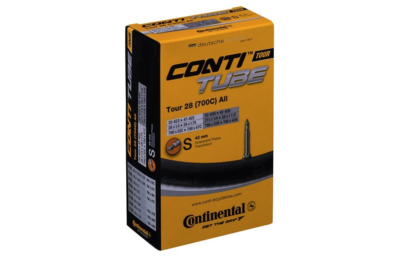 Sykkelslange Continental Tour All 28" Presta 42mm 32/47-622/42-635