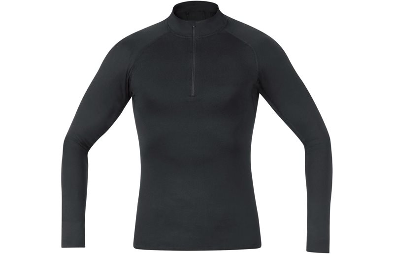GORE WEAR Aluskerrasto Base Layer Thermo Turtle Neck Shirt Men Black