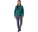 VAUDE Naisten pyöräilytakki Dundee Classic Zip-Off Jacket Women Mallard Green