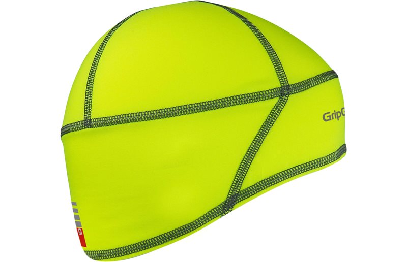 GripGrab Thermo Hi-Vis Kypäräpipo kevät/syksy Yellow Hi-Vis