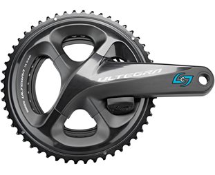 Stages Cycling Power R Power Meter Crank Arm with 52/36 Teeth Chainring for Ultegra R8000