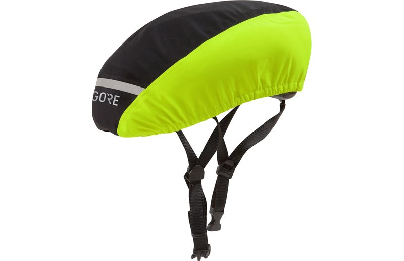 GORE WEAR C3 Gore-Tex Helmet Cover Black/Neon Yellow