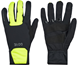 GORE WEAR M Gore Windstopper Thermo Gloves Black/Neon Yellow