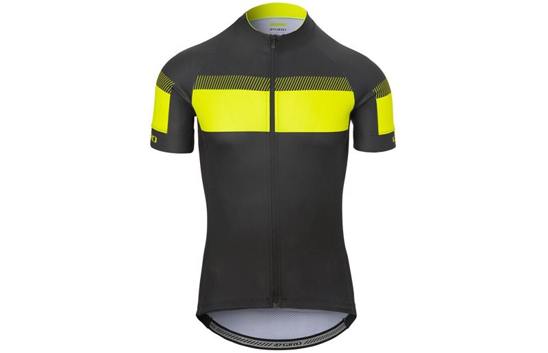 Giro Chrono Sport Jersey Men Black/Highlight Yellow Sprint