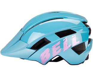Bell Sidetrack II Helmet Kids Buzz Gloss Light Blue/Pink