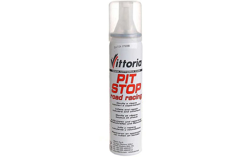 Renkaanpaikkauspullo Vittoria Pit Stop Puncture Spray Road Racing 75ml