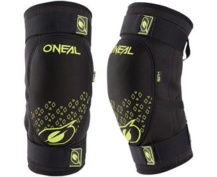 O'Neal Dirt Knee Guards Black/Neon Yellow/V.23