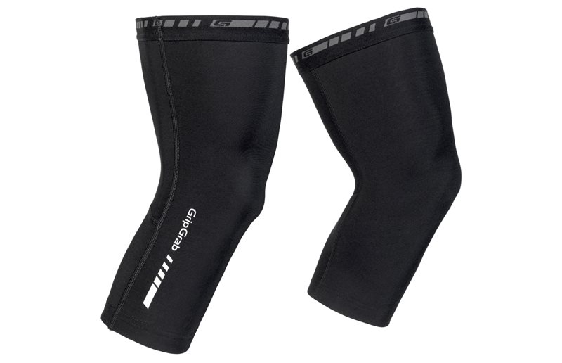 GripGrab Classic Flossad Knävärmare Black